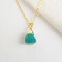 Turquoise Gemstone Necklace, thumbnail 1 of 3