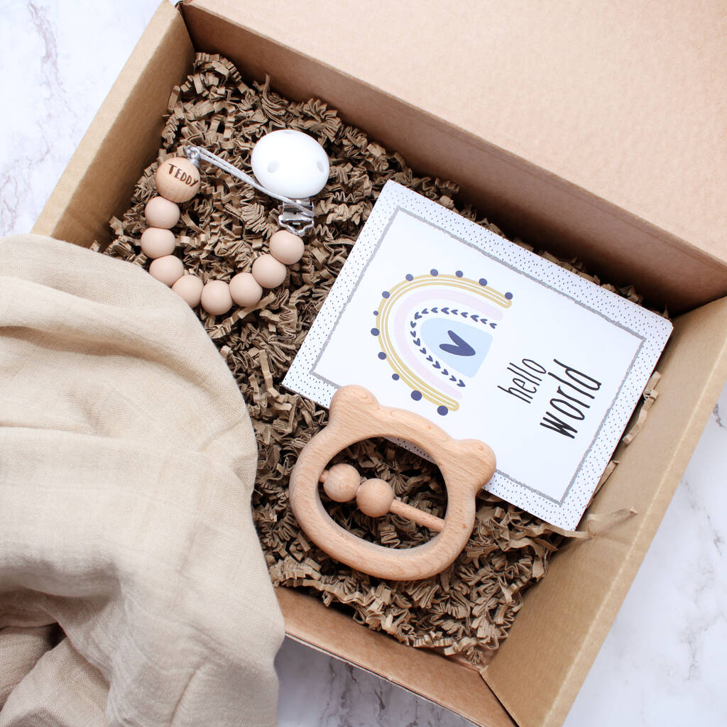 Unisex Baby Gift Set By Pops And Dudes | notonthehighstreet.com