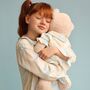Sara Girls Pyjama Set With Matching Teddy Bear, thumbnail 3 of 5