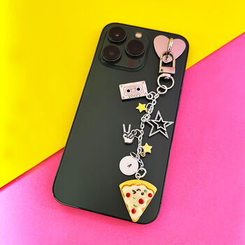 Personalised Pizza Charm Accessory For Kindle, E Reader, Laptop And iPad, 2 of 7