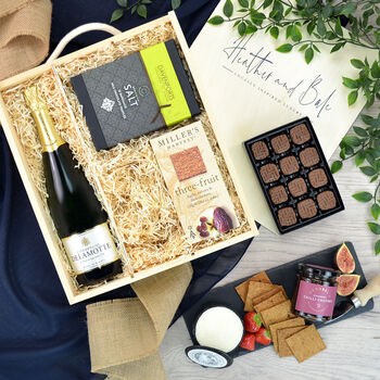 Delamotte Champagne And Gourmet Gift Box, 2 of 4