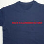 Personalised Simple Halloween Costume T Shirt, thumbnail 1 of 8