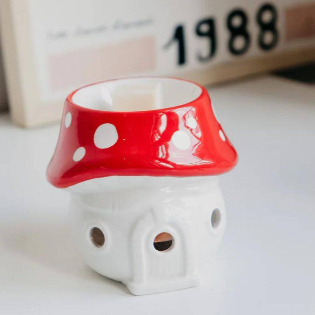 Mushroom House Wax Melt Burner By Ajouter Store