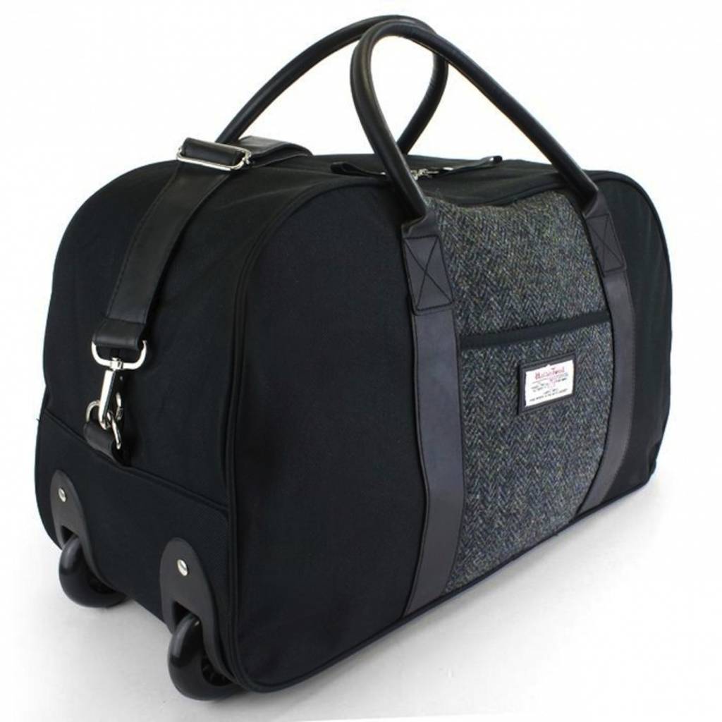 mens harris tweed bag