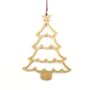 Handmade Bronze Christmas Tree Decoration – Original Christmas Tree, thumbnail 2 of 2