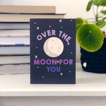 Congratulations Card 'Over The Moon For You', 2 of 4