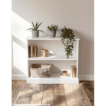 Grants 65cm H X 75cm W Solid Wood Standard Bookcase, 2 of 4