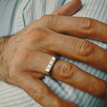 Personalised Signet Ring, 6 of 10
