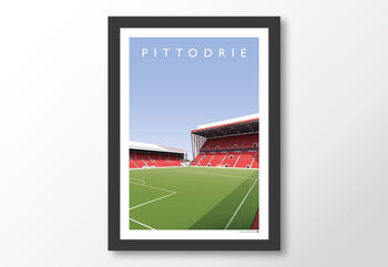 Aberdeen Fc Pittodrie Main/Richard Donald Stand Poster, 8 of 8