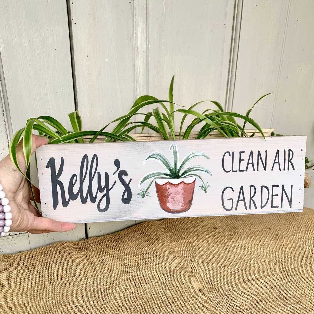 Personalised Air Purifying Window Box Garden, 1 of 12