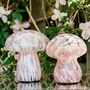 Pink And White Mushroom Table Lamps, thumbnail 1 of 7