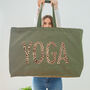 Really Big Yoga Bag Olive Green, thumbnail 5 of 5