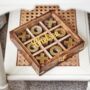 Luxury Personalised Tic Tac Toe Game, thumbnail 6 of 6