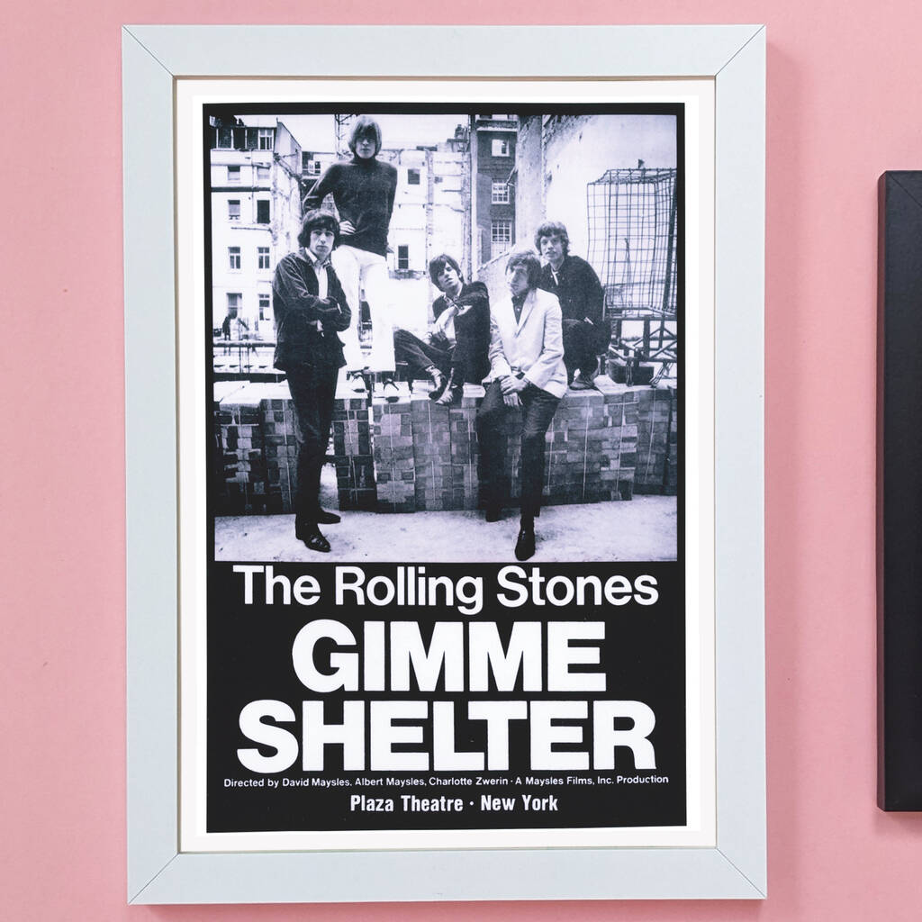 Limited Edition: The Rolling Stones Gimme Shelter Print, 1 of 8