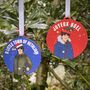 Oasis Inspired Double Sided Christmas Decoration, thumbnail 2 of 3