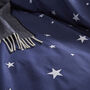Navy Stars Organic Bed Linen From, thumbnail 3 of 4