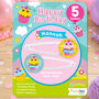 Personalised Birthday Cupcake Hair Clips, thumbnail 1 of 3