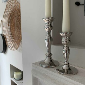 Silver Candlesticks – Set Of Two, 9 of 10