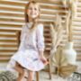 Girls Cotton Nightie Woodland Snow Forest, thumbnail 3 of 8