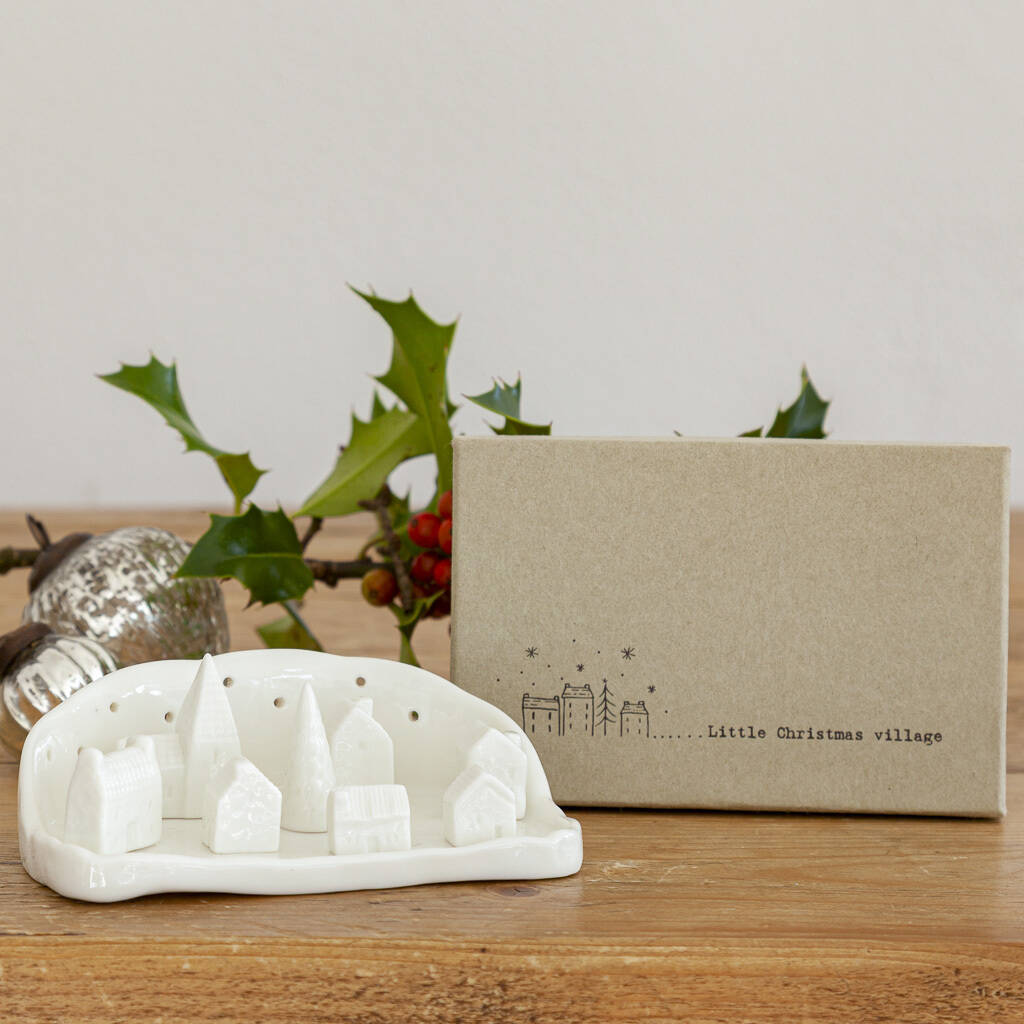 Christmas Village Christmas Letterbox Gift By Liberty Bee Notonthehighstreet Com