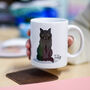 Personalised Cat Name Mug Gift, thumbnail 6 of 7