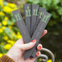 Personalised Gardening Welly Boot Slate Plant Markers, thumbnail 2 of 2