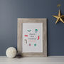 Personalised First Christmas Baby Print, thumbnail 3 of 9