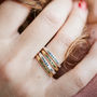 Personalised Stacker Ring, thumbnail 4 of 12