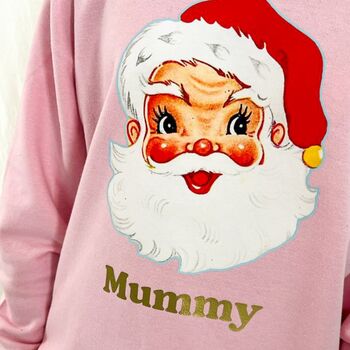 Family Retro Santa Jumper, 5 of 7