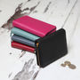 Personalised Ladies Medium Leather Wallet, thumbnail 4 of 10