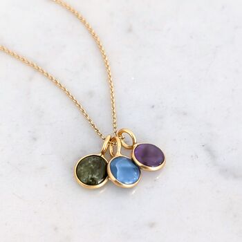The 'Vip' Friends And Family Birthstone Necklace, 5 of 12