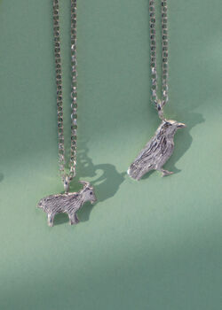 Silver Goat Necklace, 4 of 6