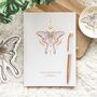 Daily Reflection Journal Quartz Crystal Pen Set | 200 Pages, thumbnail 1 of 5