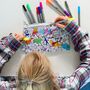 Dinosaur Pencil Case Kit + 10 Pens, Colour And Learn, thumbnail 6 of 8