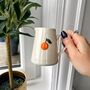 Ceramic Milk Jug With Embossed Orange Motif, thumbnail 3 of 7