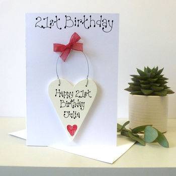 Personalised 21st Birthday Card, 6 of 7