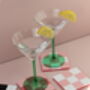 Cute Checkerboard Coaster Set Of Two, thumbnail 3 of 12