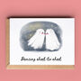 Ghosts Valentine Card 'Dancing Sheet To Sheet', thumbnail 1 of 2