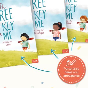 Personalised Kid's Book, 'The Tree, The Key And Me', 3 of 10