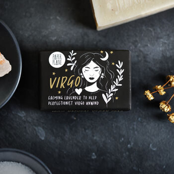 Virgo Natural Vegan Zodiac Soap Bar, 3 of 12
