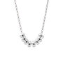 80th Birthday Bead Necklace, Kate, Sterling Silver, thumbnail 2 of 3