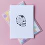 Sugar Skull Card With Confetti Envelope, thumbnail 2 of 3