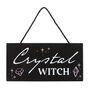Crystal Witch Hanging Sign, thumbnail 2 of 4