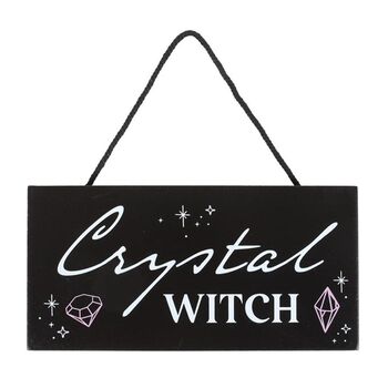 Crystal Witch Hanging Sign, 2 of 4