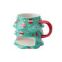 Christmas Tree Snack Mug With Gift Box, thumbnail 6 of 8