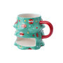 Christmas Tree Snack Mug With Gift Box, thumbnail 6 of 7