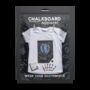 Chalkboard Apparel T Shirt White Draw On Your T Shirt, thumbnail 7 of 7