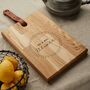Personalised Wood Chopping Board Wedding, thumbnail 2 of 2