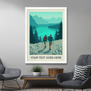 Personalised Hiking Poster, 4 of 6