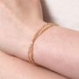 Semi Precious Stone Layered Beaded Bracelet, thumbnail 12 of 12